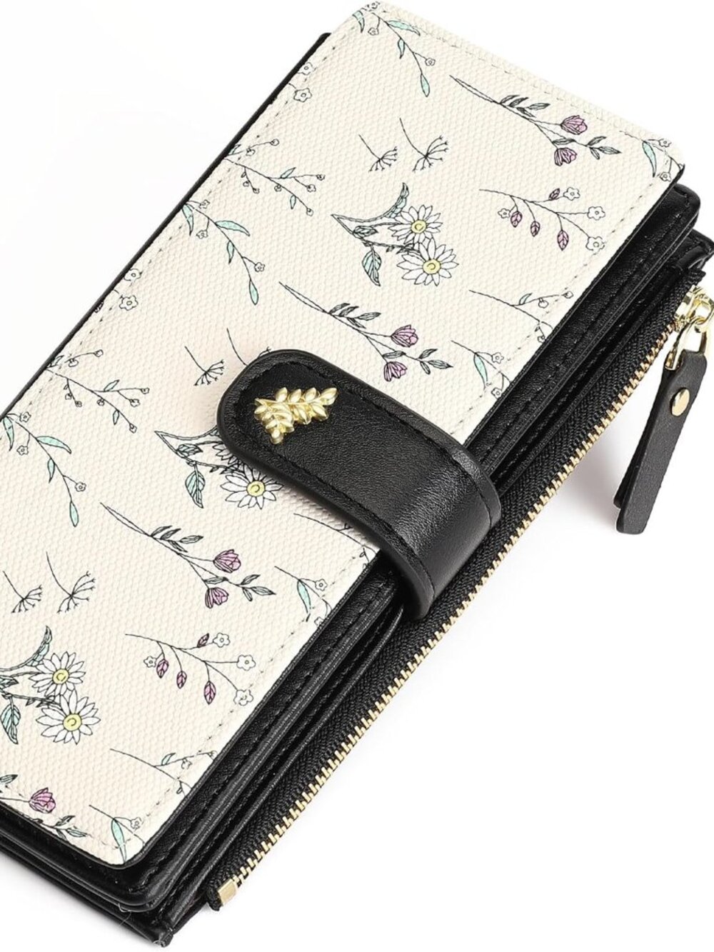 GAEKEAO RFID Blocking Trifold Womens Wallet